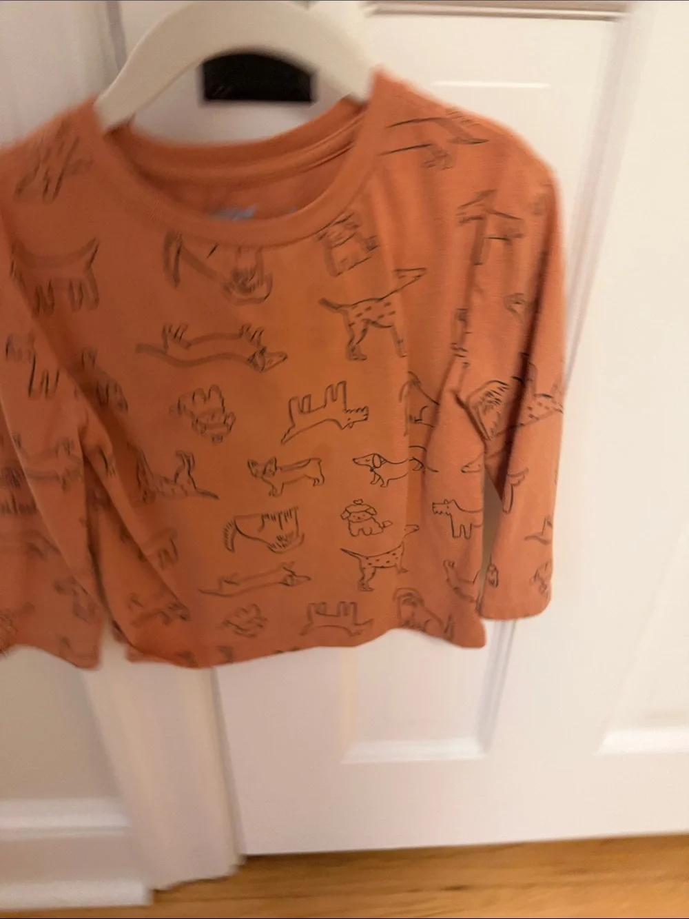 Carter's Girls Long Sleeve Tops - Rust, Sage Green, Light Purple